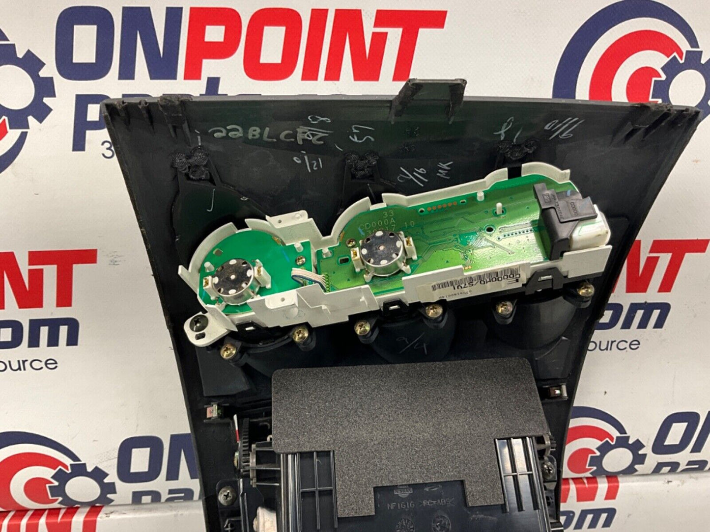 2004 Nissan Z33 350Z Center Dash Panel Storage Instrument Cluster OEM 22BLCF7 - On Point Parts Inc