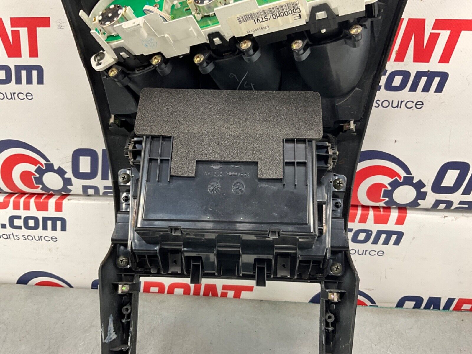 2004 Nissan Z33 350Z Center Dash Panel Storage Instrument Cluster OEM 22BLCF7 - On Point Parts Inc