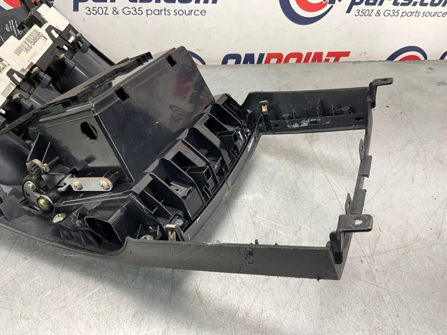2004 Nissan Z33 350Z Center Dash Panel Storage Instrument Cluster OEM 22BLCF7 - On Point Parts Inc