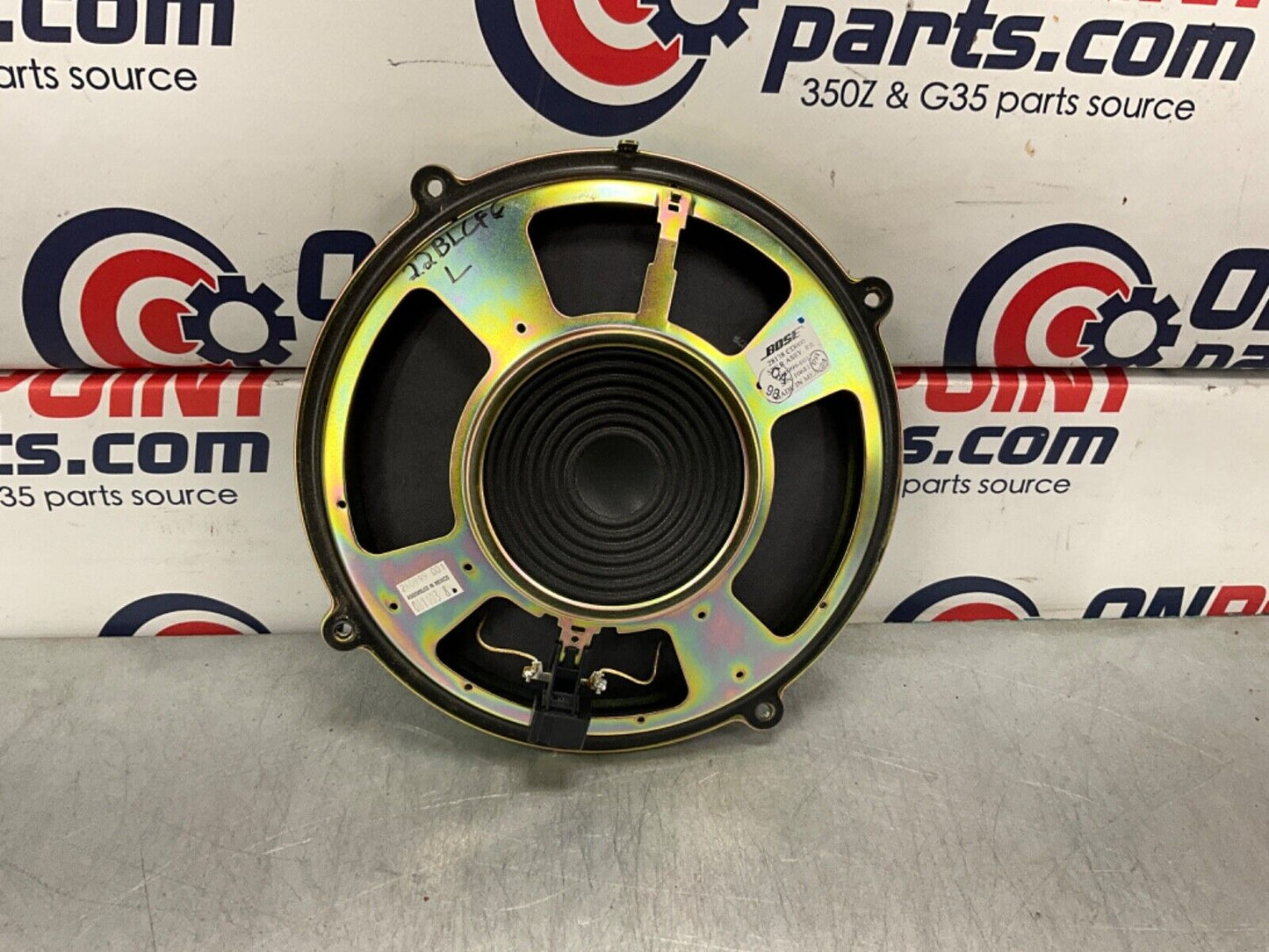 2004 Nissan Z33 350Z Bose Subwoofer Speaker 28138 OEM 22BLCFC - On Point Parts Inc