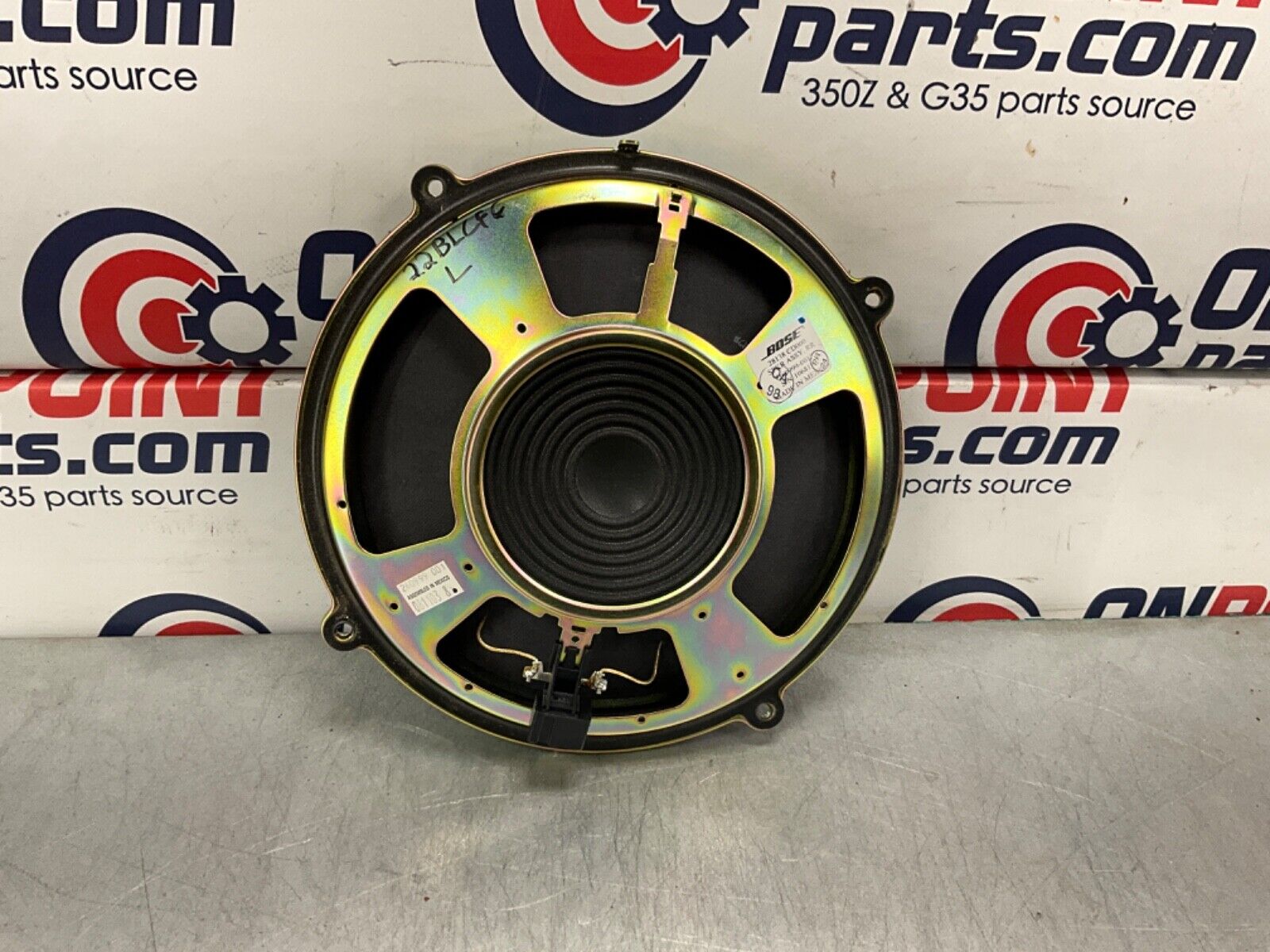 2004 Nissan Z33 350Z Bose Subwoofer Speaker 28138 OEM 22BLCFC - On Point Parts Inc