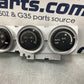 2004 Nissan Z33 350ZAC Climate Control Switches 27500 OEM 22BLCFC - On Point Parts Inc