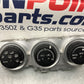 2004 Nissan Z33 350ZAC Climate Control Switches 27500 OEM 22BLCFC - On Point Parts Inc