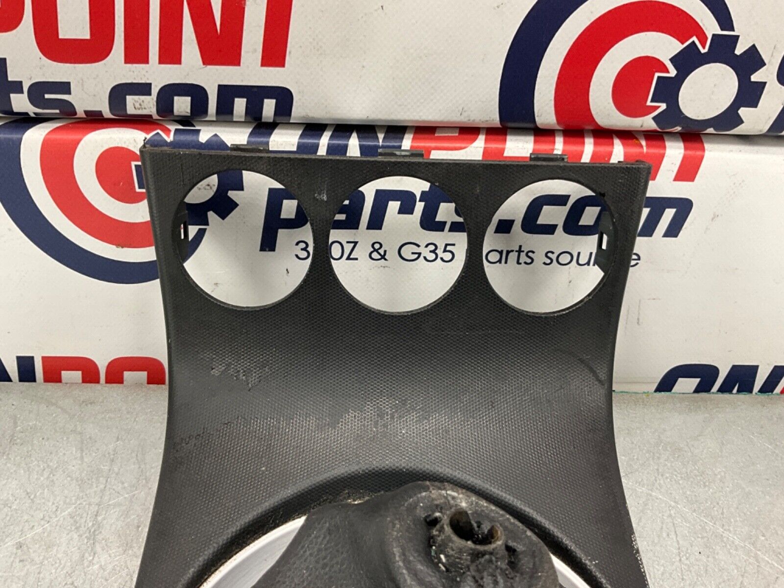 2004 Nissan Z33 350Z Manual Gear Shifter Boot Bezel Trim OEM 22BLCFC - On Point Parts Inc