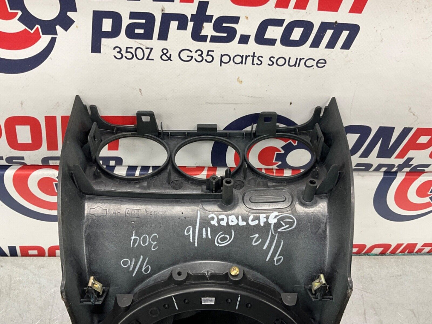 2004 Nissan Z33 350Z Manual Gear Shifter Boot Bezel Trim OEM 22BLCFC - On Point Parts Inc