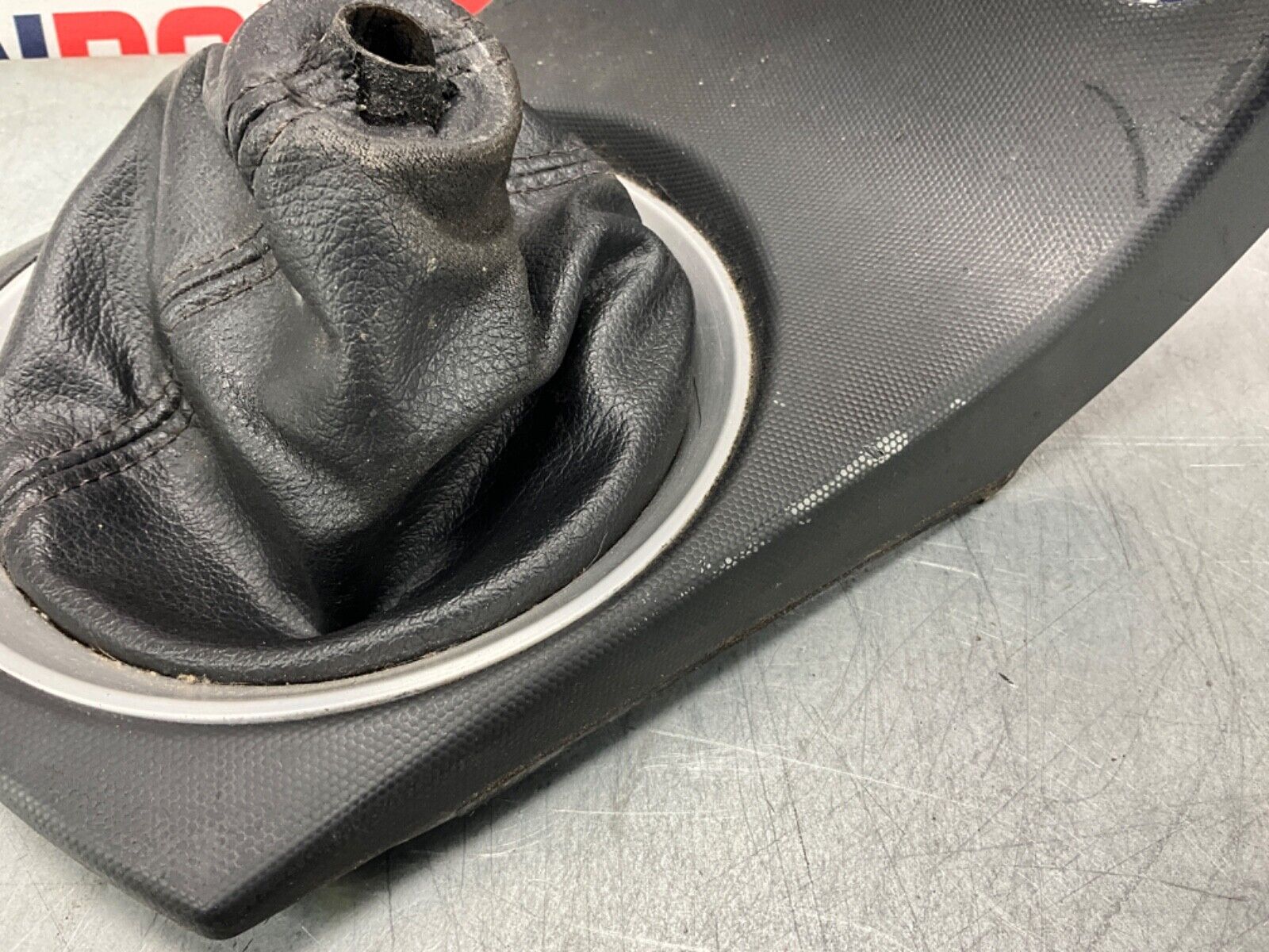 2004 Nissan Z33 350Z Manual Gear Shifter Boot Bezel Trim OEM 22BLCFC - On Point Parts Inc