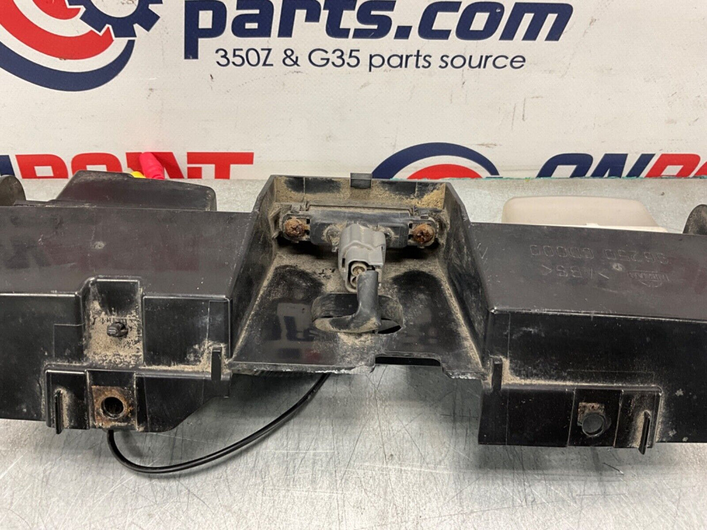 2004 Nissan Z33 350Z Trunk Opener Licence Plate Light with Camera OEM 22BLCFI - On Point Parts Inc