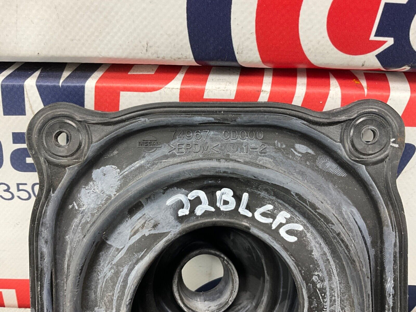 2004 Nissan Z33 350Z Manual Gear Shifter Rubber Boot Bracket OEM 22BLCFC - On Point Parts Inc