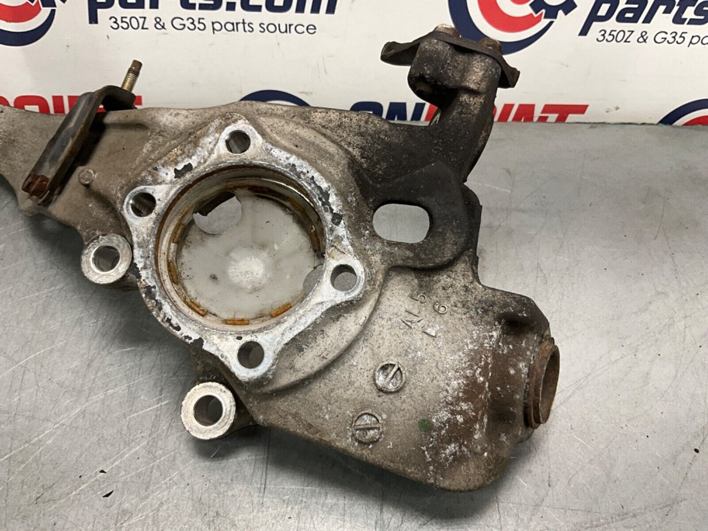 2004 Nissan Z33 350Z Driver Left Suspension Steering Knuckle Spindle OEM 22BLCFG - On Point Parts Inc