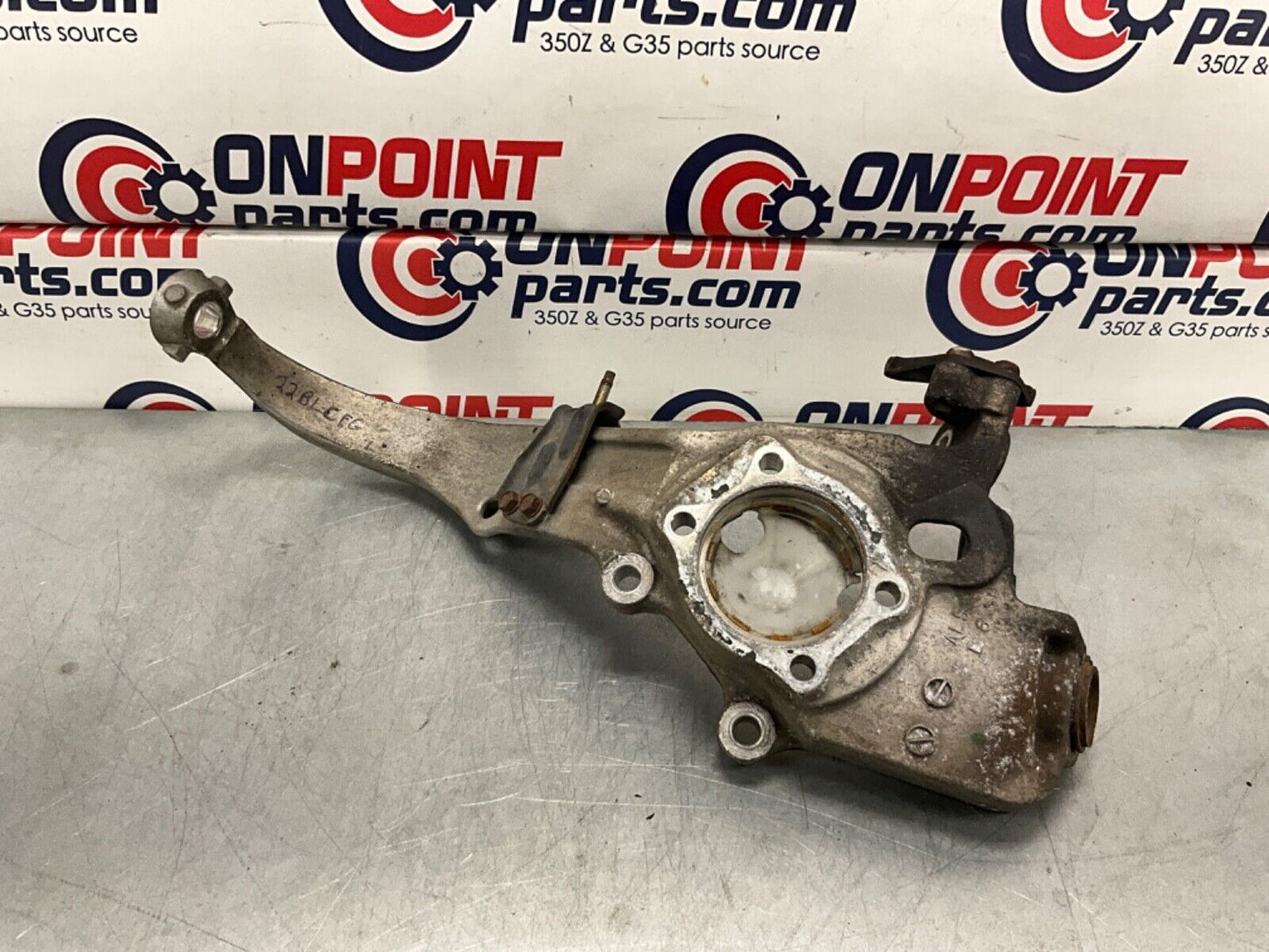 2004 Nissan Z33 350Z Driver Left Suspension Steering Knuckle Spindle OEM 22BLCFG - On Point Parts Inc
