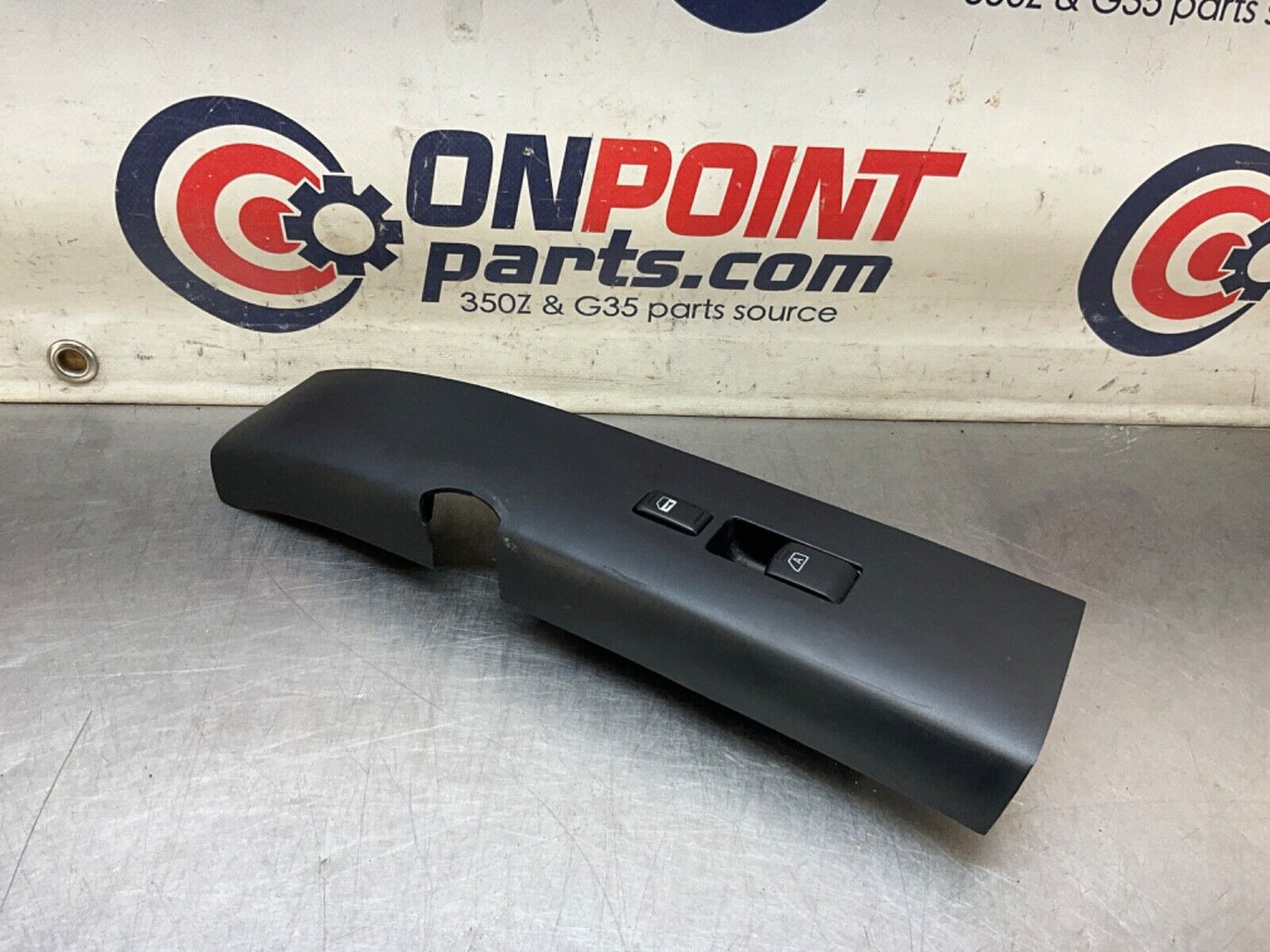 2004 Nissan Z33 350Z Passenger Right Window Door Lock Switch Trim OEM 22BLCFE - On Point Parts Inc