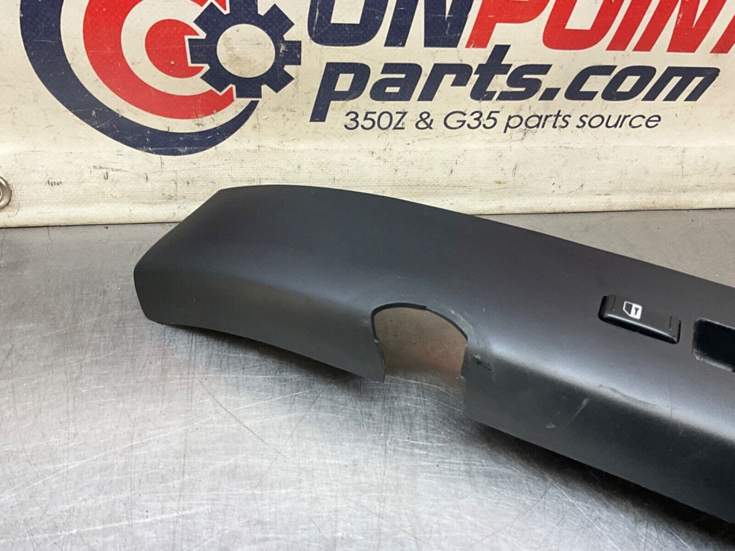 2004 Nissan Z33 350Z Passenger Right Window Door Lock Switch Trim OEM 22BLCFE - On Point Parts Inc