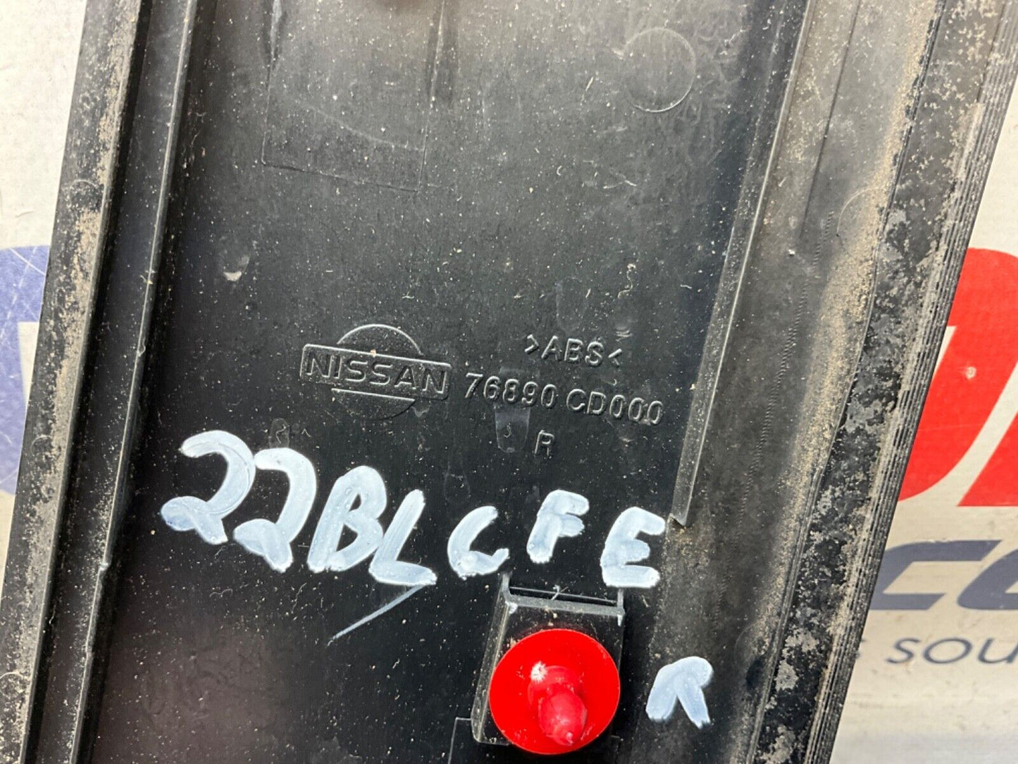 2004 Nissan Z33 350Z Passenger Right Exterior B Pillar Trim 76890 OEM 22BLCFE - On Point Parts Inc