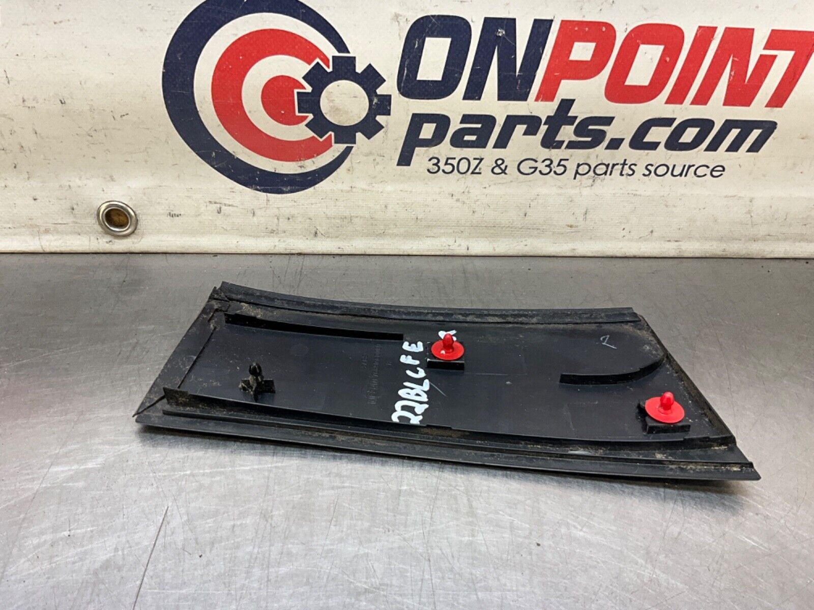 2004 Nissan Z33 350Z Passenger Right Exterior B Pillar Trim 76890 OEM 22BLCFE - On Point Parts Inc