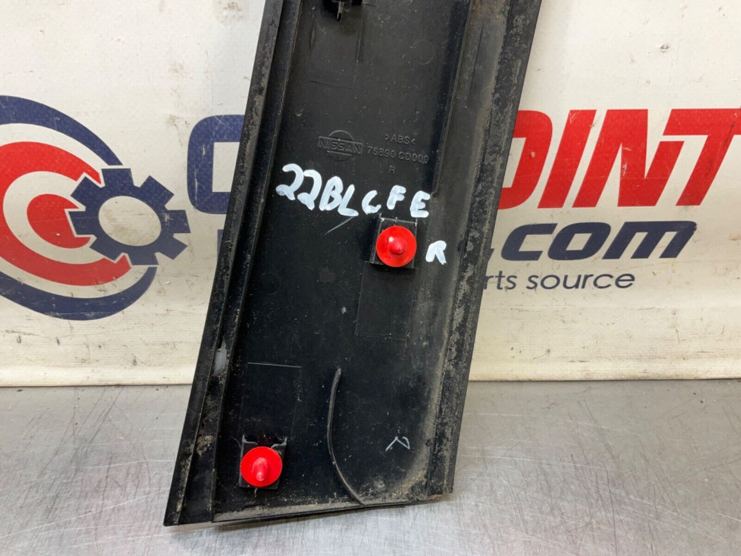 2004 Nissan Z33 350Z Passenger Right Exterior B Pillar Trim 76890 OEM 22BLCFE - On Point Parts Inc