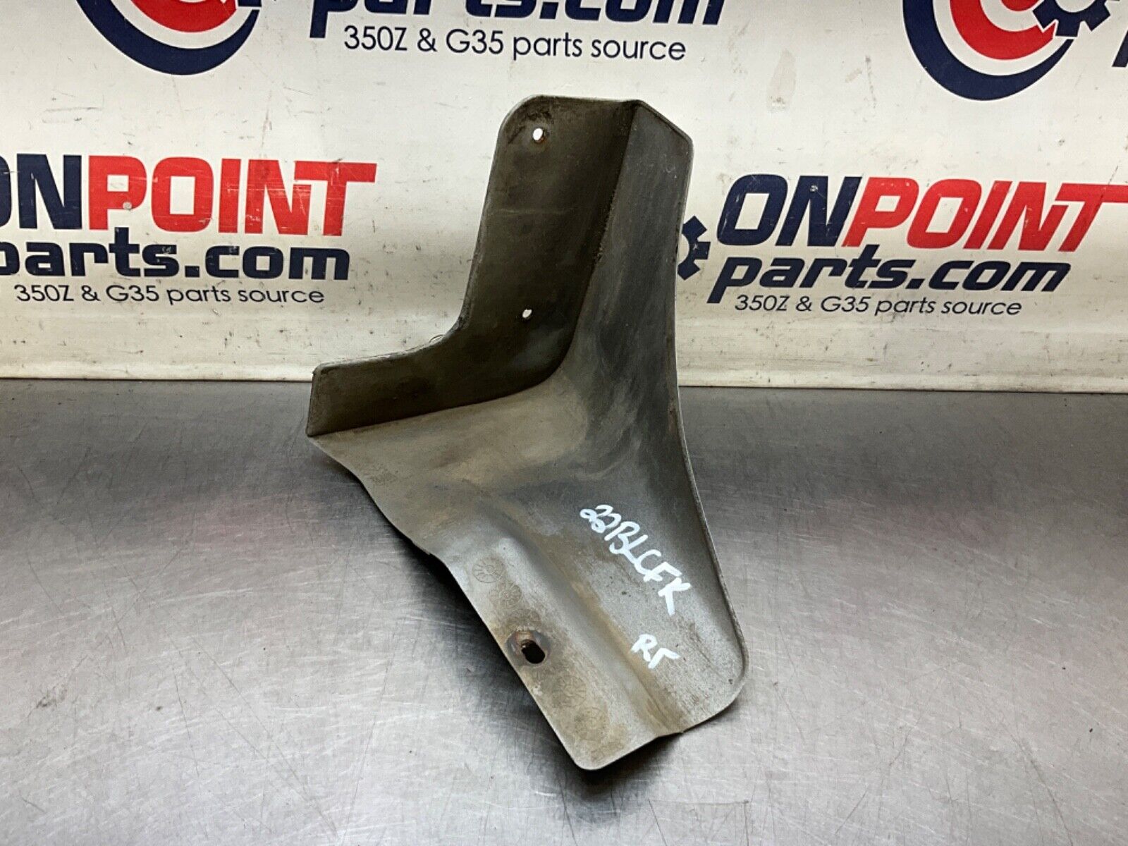 2004 Nissan Z33 350Z Passenger Right Front Mud Flap Splash Guard OEM 22BLCFK - On Point Parts Inc