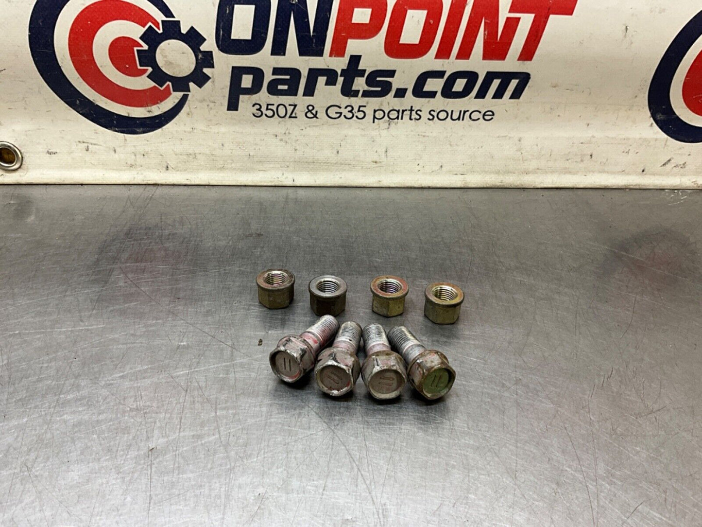 2004 Nissan Z33 350Z Rear Differential to Drive Shaft Bolts Hardware OEM 22BLCFC - On Point Parts Inc