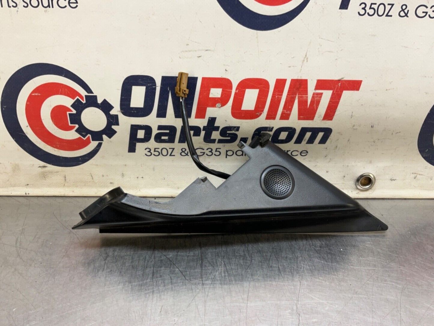 2004 Nissan Z33 350Z Driver Left Tweeter Speaker Cover OEM 22BLCFA - On Point Parts Inc