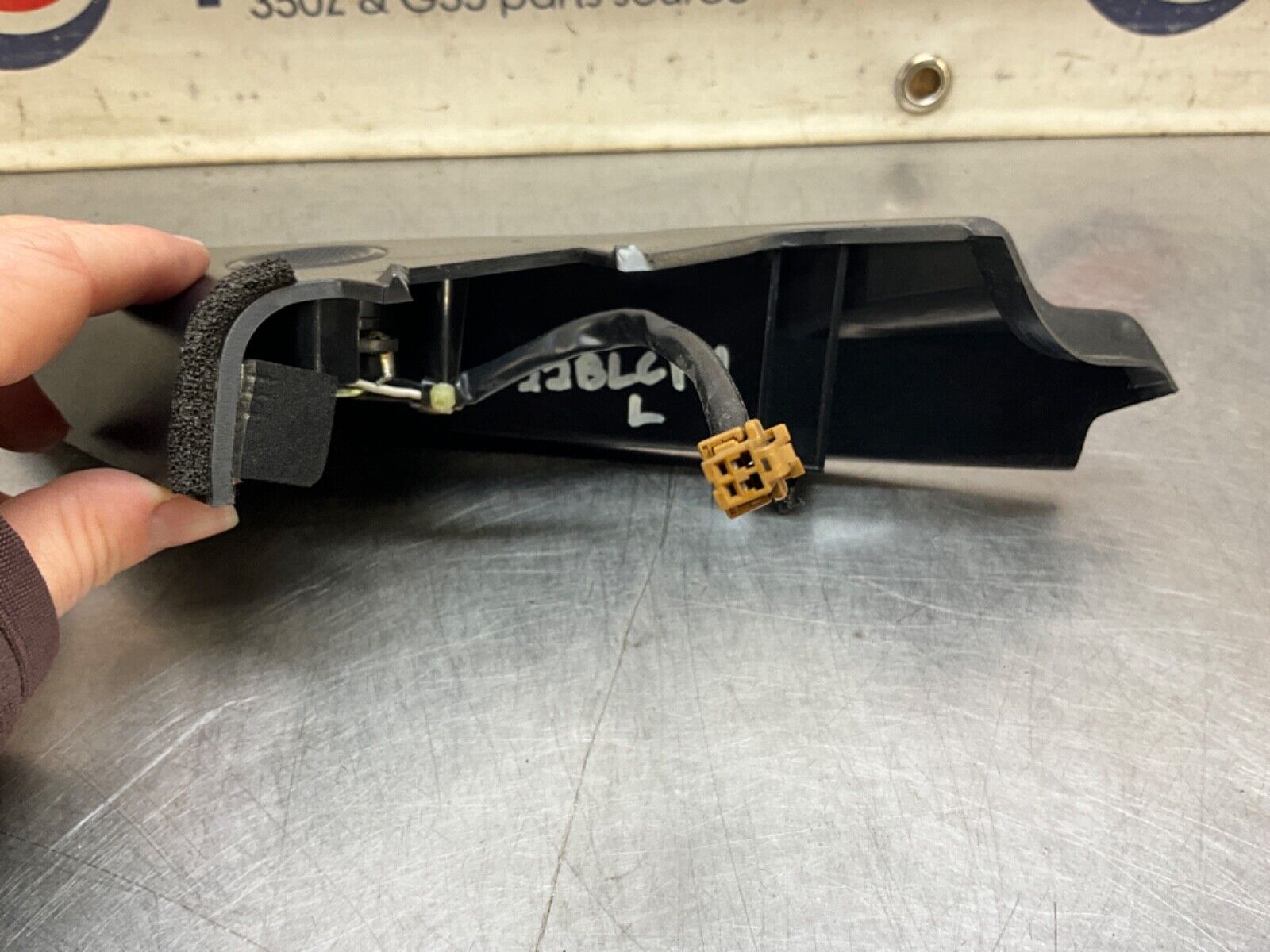 2004 Nissan Z33 350Z Driver Left Tweeter Speaker Cover OEM 22BLCFA - On Point Parts Inc