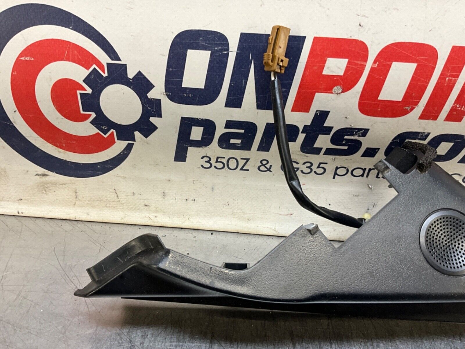 2004 Nissan Z33 350Z Driver Left Tweeter Speaker Cover OEM 22BLCFA - On Point Parts Inc