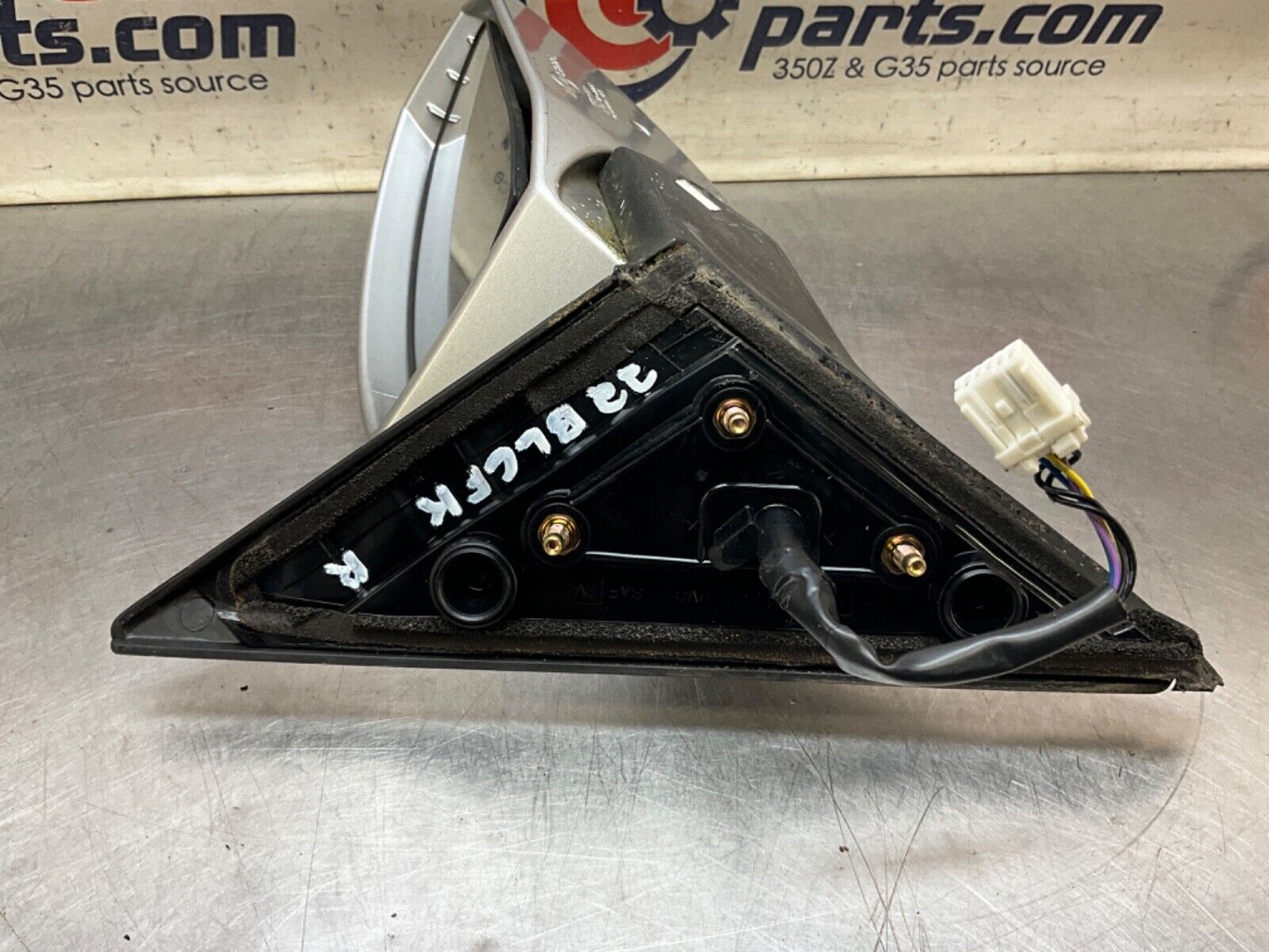 2004 Nissan Z33 350Z Passenger Right Powered Side View Mirror OEM 22BLCFE - On Point Parts Inc