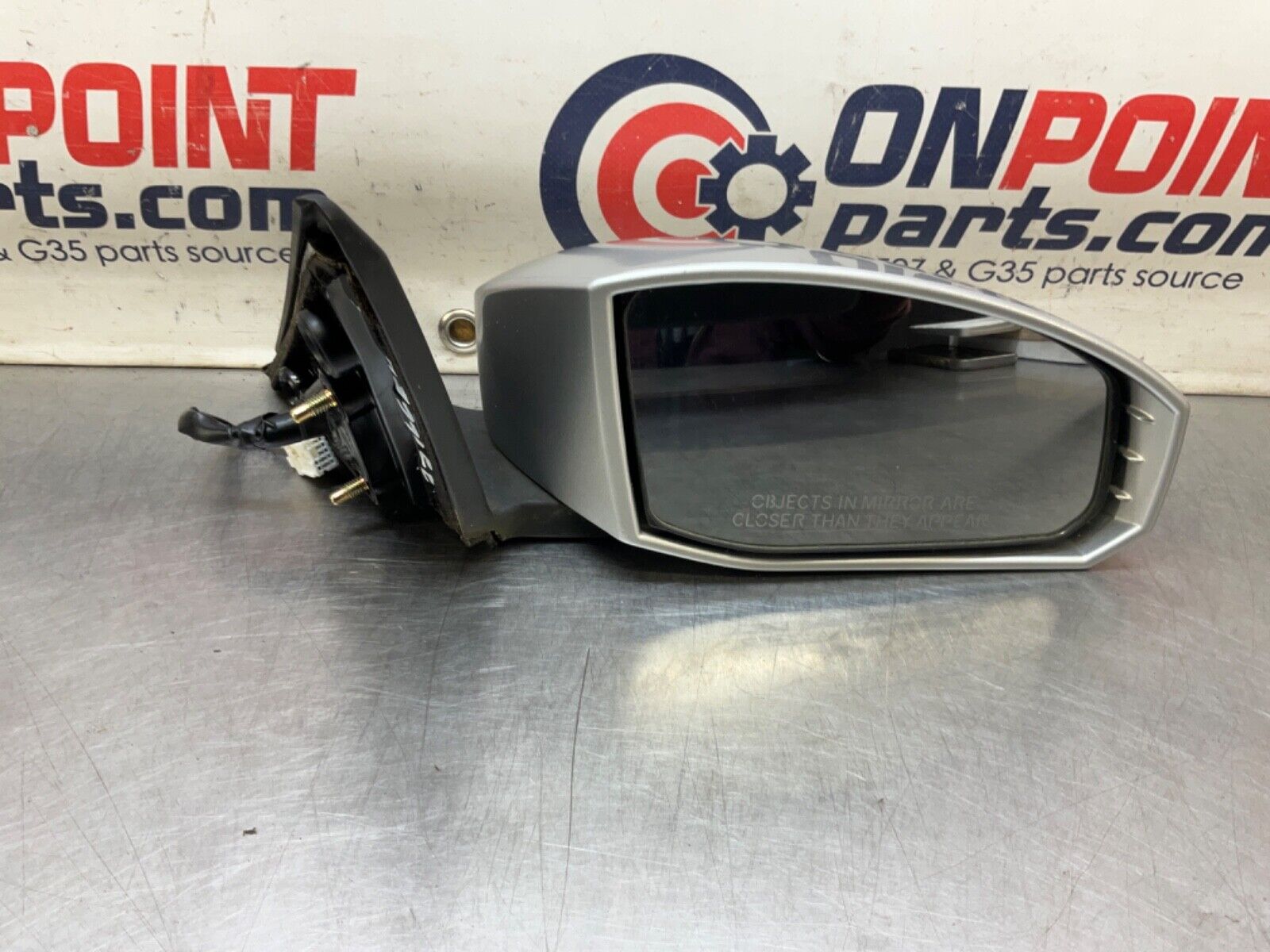 2004 Nissan Z33 350Z Passenger Right Powered Side View Mirror OEM 22BLCFE - On Point Parts Inc