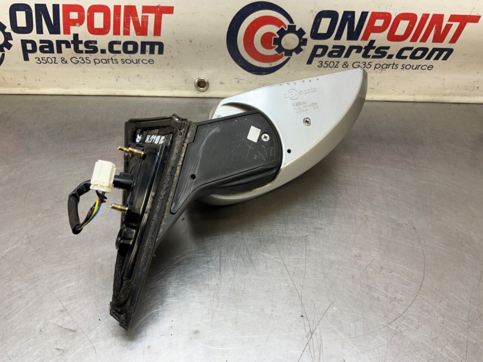 2004 Nissan Z33 350Z Passenger Right Powered Side View Mirror OEM 22BLCFE - On Point Parts Inc