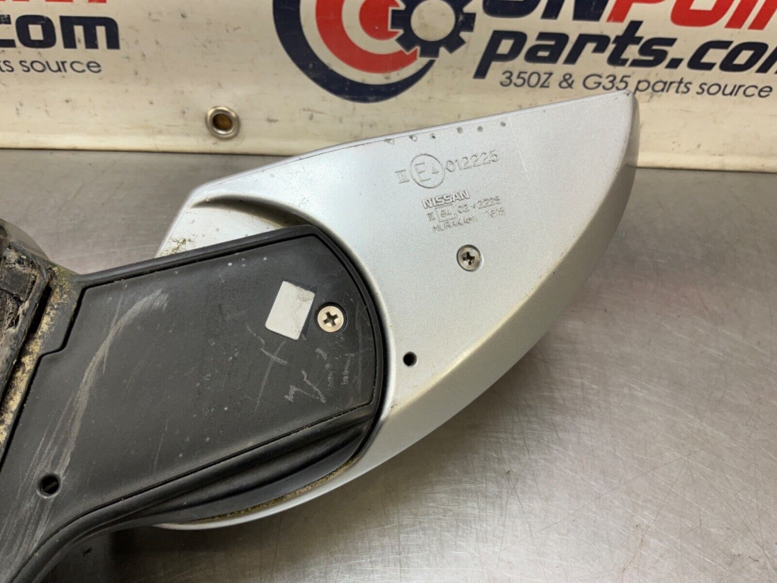 2004 Nissan Z33 350Z Passenger Right Powered Side View Mirror OEM 22BLCFE - On Point Parts Inc