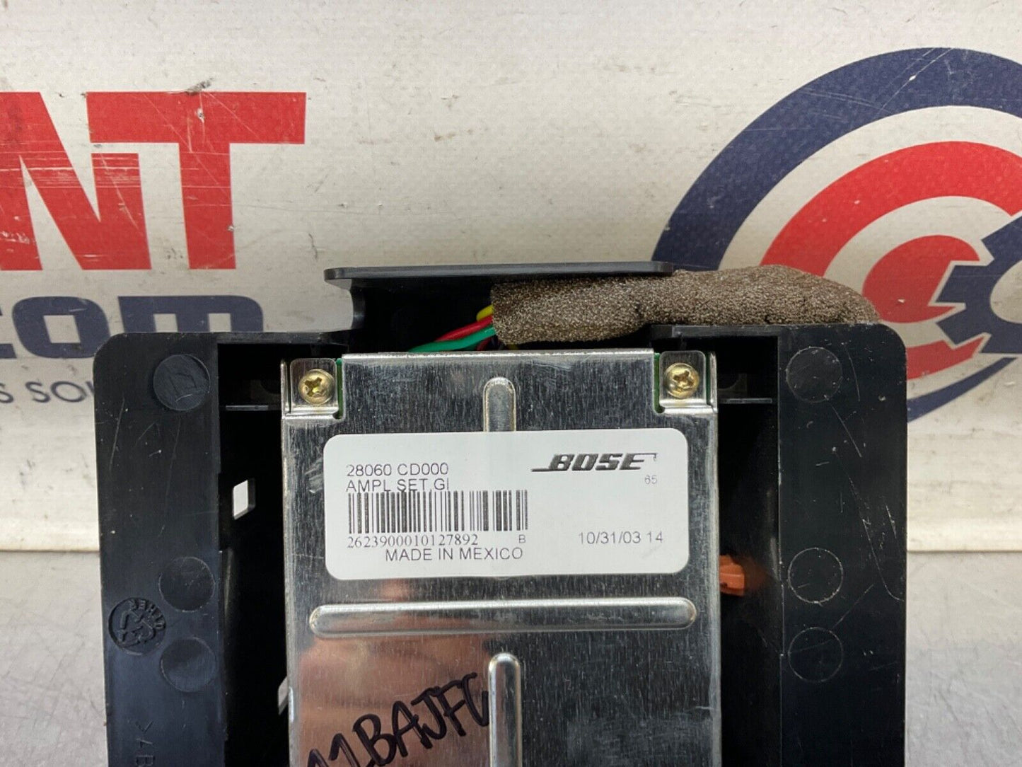 2004 Nissan Z33 350Z Bose Subwoofer Speaker Amplifier Module OEM 11BAJFC - On Point Parts Inc