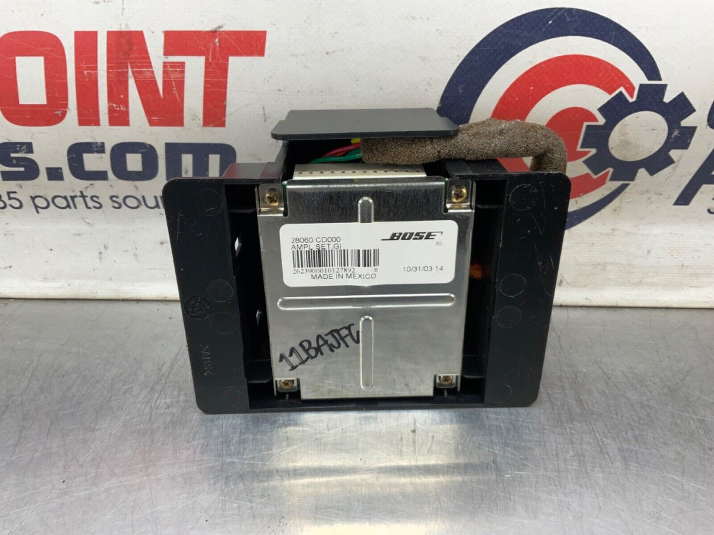 2004 Nissan Z33 350Z Bose Subwoofer Speaker Amplifier Module OEM 11BAJFC - On Point Parts Inc