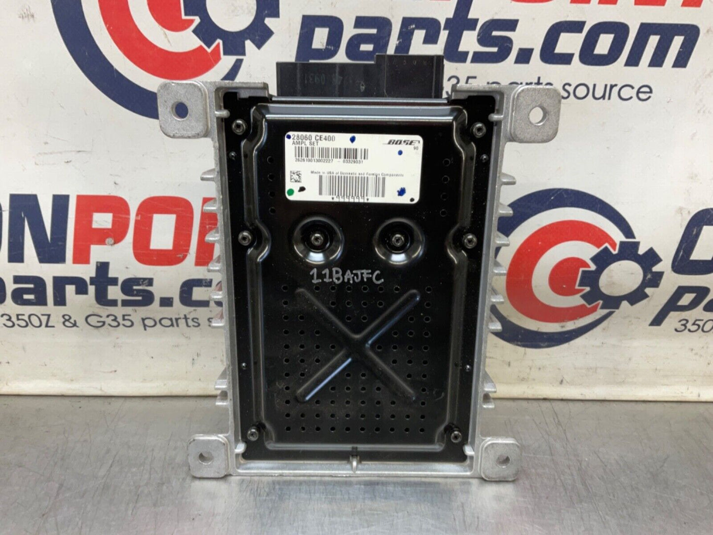 2004 Nissan Z33 350ZBose Speaker Radio Receiver Amplifier  11BAJFC - On Point Parts Inc