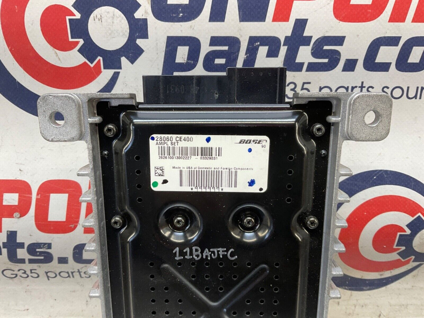 2004 Nissan Z33 350ZBose Speaker Radio Receiver Amplifier  11BAJFC - On Point Parts Inc