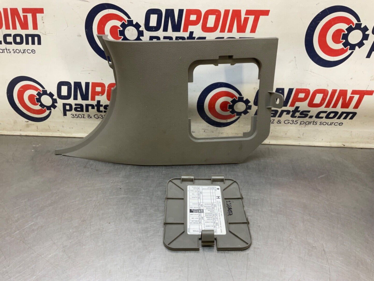 2004 Nissan Z33 350Z Driver Left Small Fuse Panel Cover 66901 OEM 11BAJFA - On Point Parts Inc