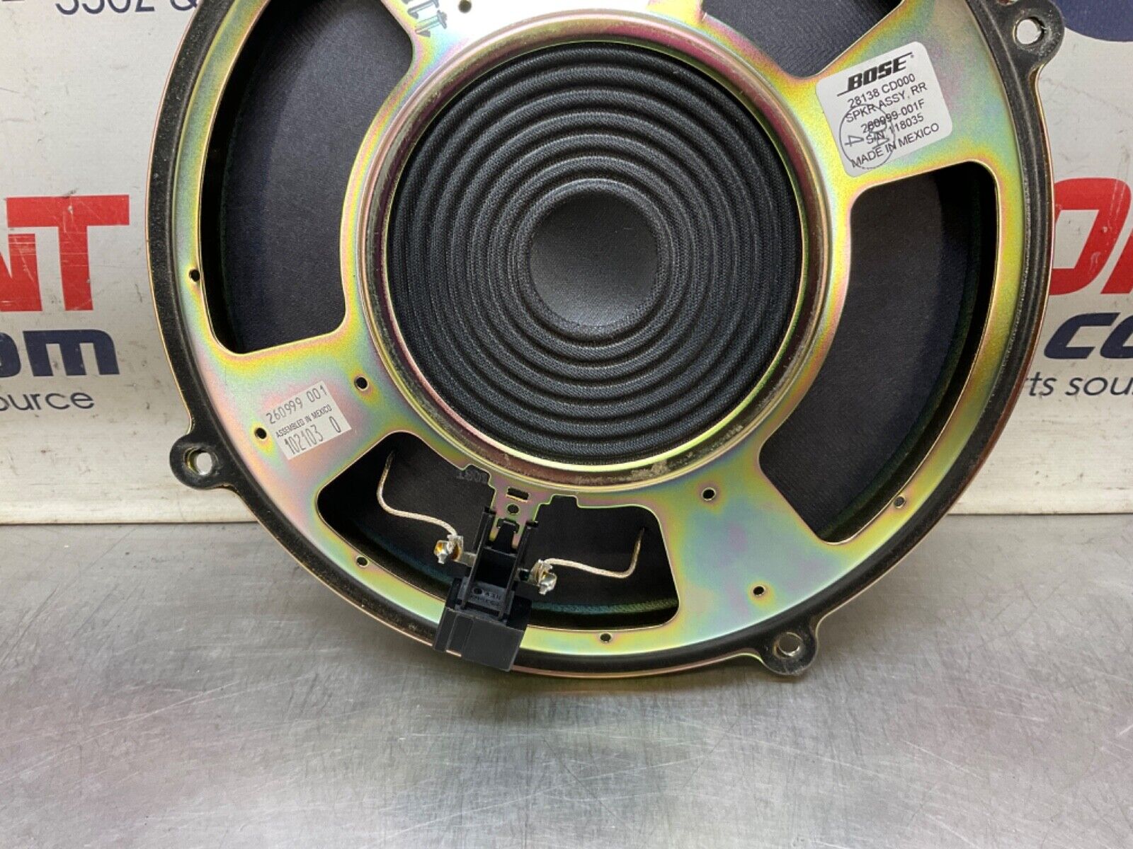 2004 Nissan Z33 350Z Bose Subwoofer Speaker 28138 OEM 11BAJFA - On Point Parts Inc