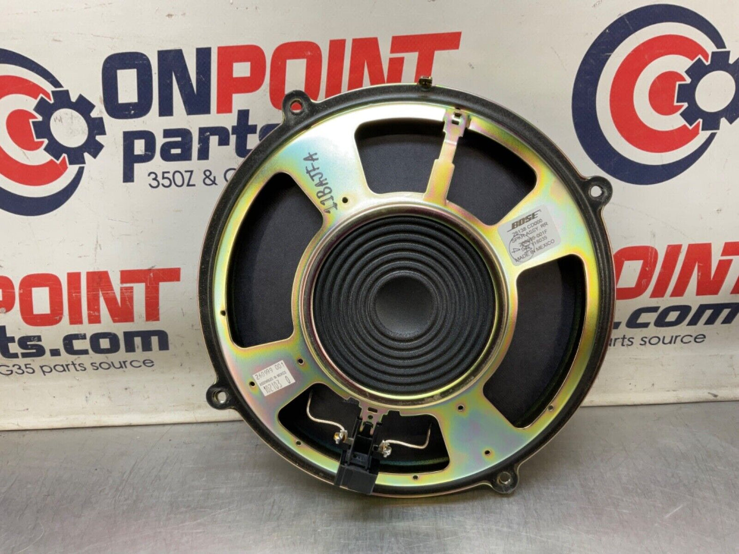 2004 Nissan Z33 350Z Bose Subwoofer Speaker 28138 OEM 11BAJFA - On Point Parts Inc