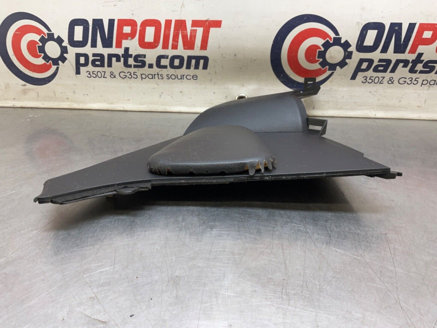 2004Nissan Z33 350Z Driver Left Center Console Knee Kick Panel 68135 OEM 11BAJFA - On Point Parts Inc