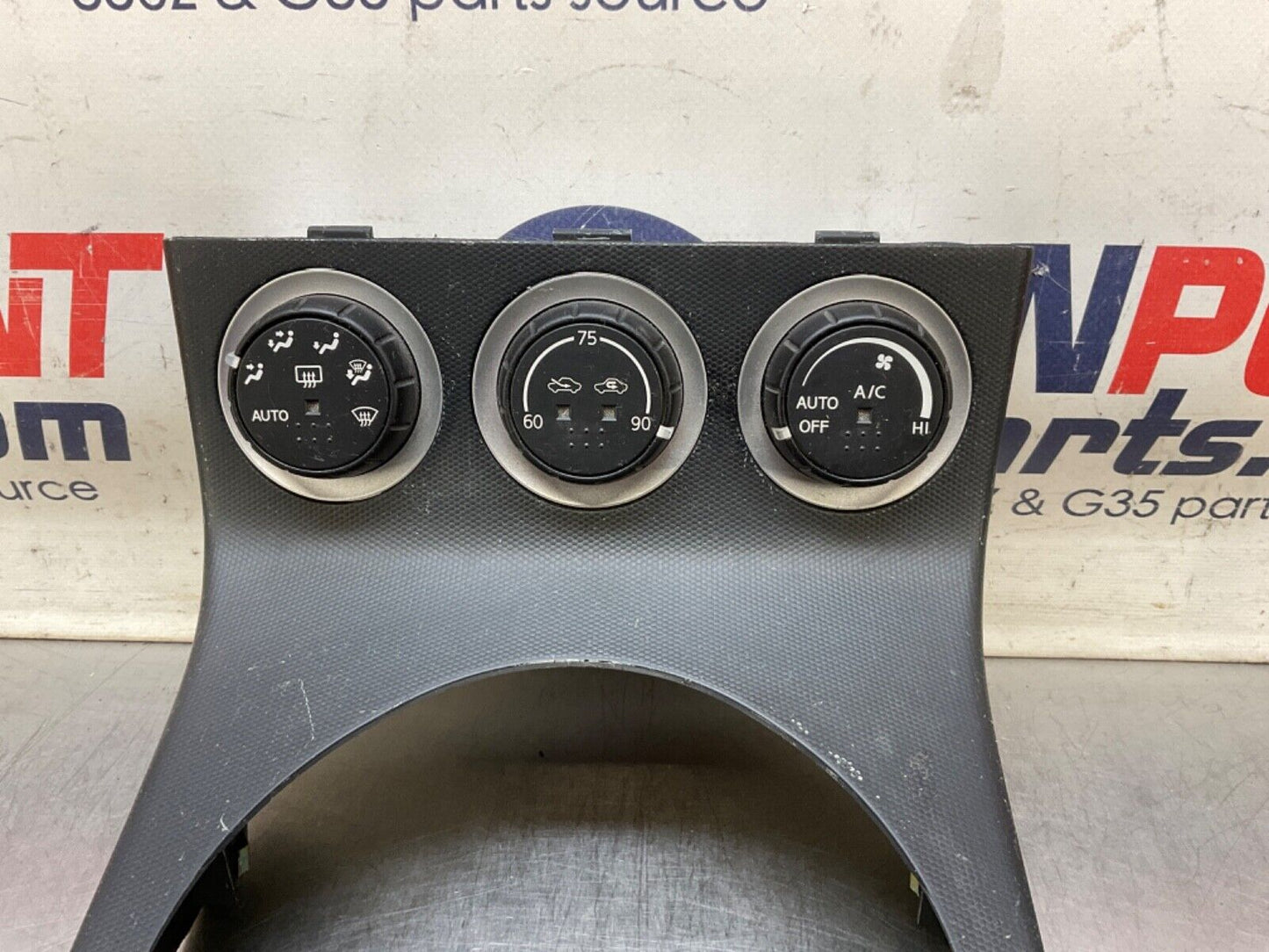2004NissanZ33 350ZAutomatic Gear Shifter Bezel with Climate Controls OEM 11BAJFC - On Point Parts Inc