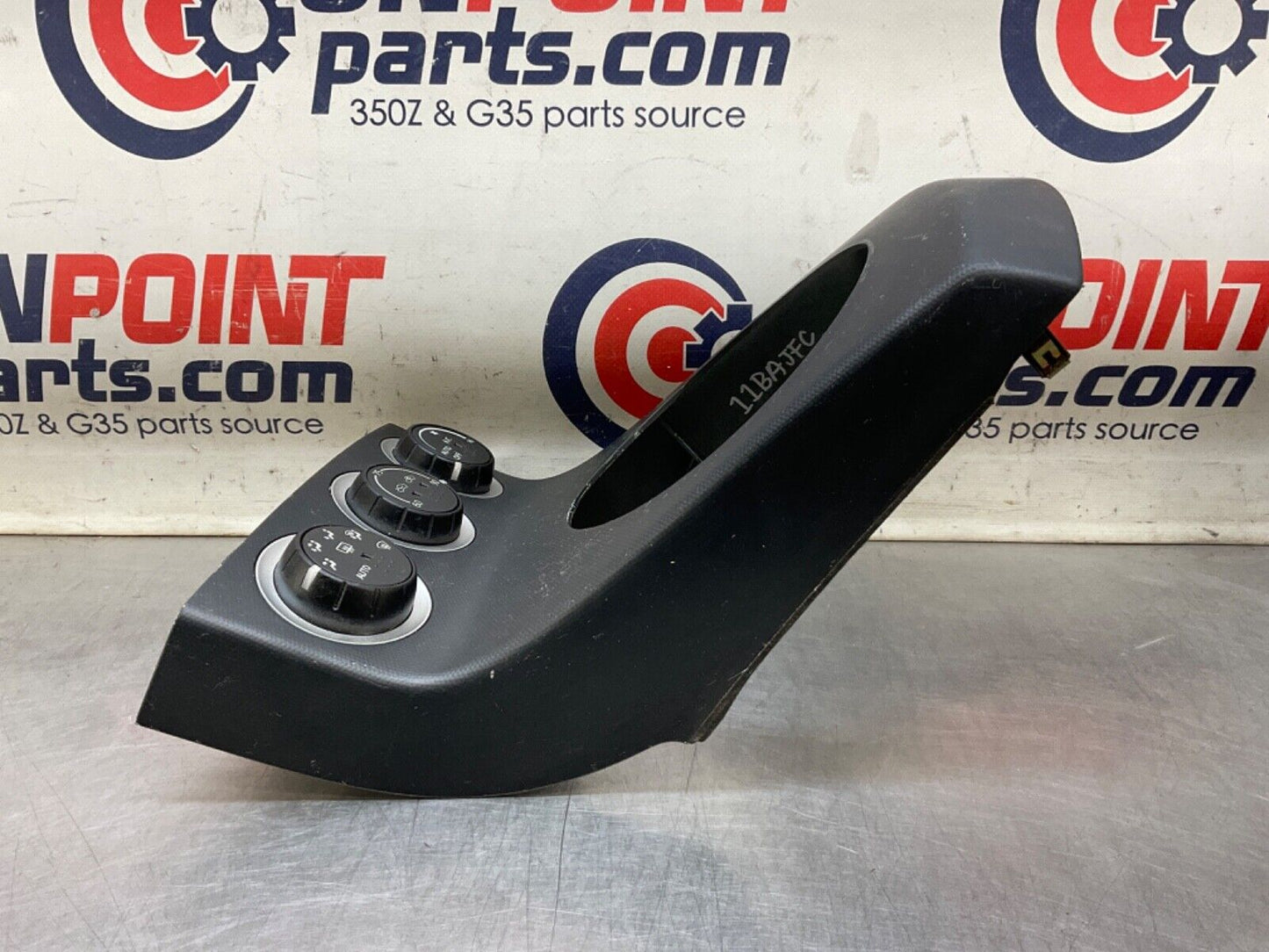 2004NissanZ33 350ZAutomatic Gear Shifter Bezel with Climate Controls OEM 11BAJFC - On Point Parts Inc