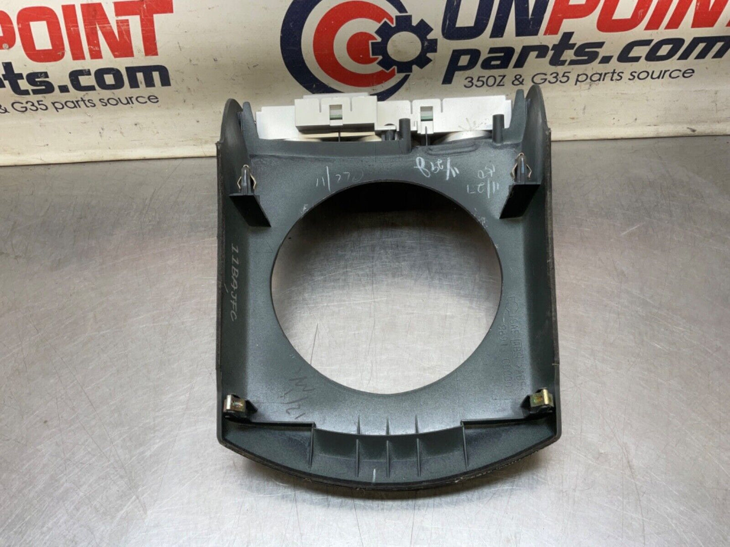 2004NissanZ33 350ZAutomatic Gear Shifter Bezel with Climate Controls OEM 11BAJFC - On Point Parts Inc