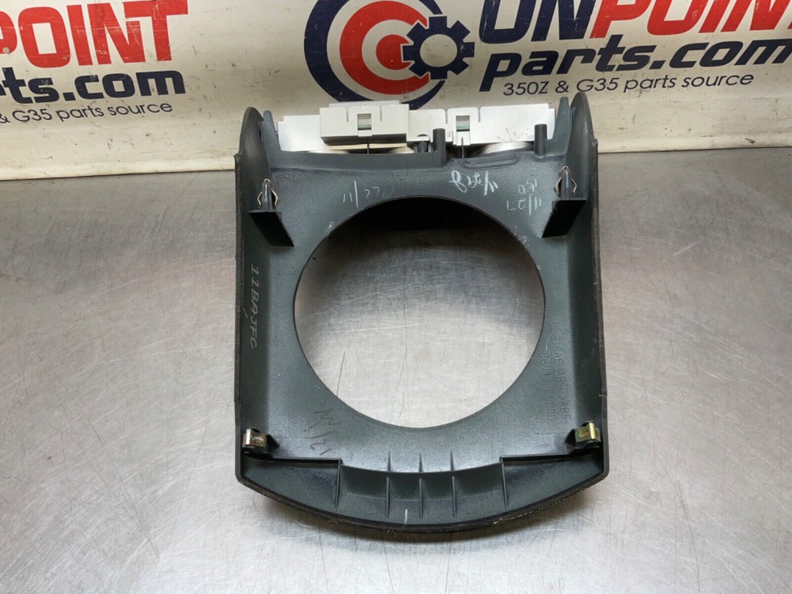 2004NissanZ33 350ZAutomatic Gear Shifter Bezel with Climate Controls OEM 11BAJFC - On Point Parts Inc