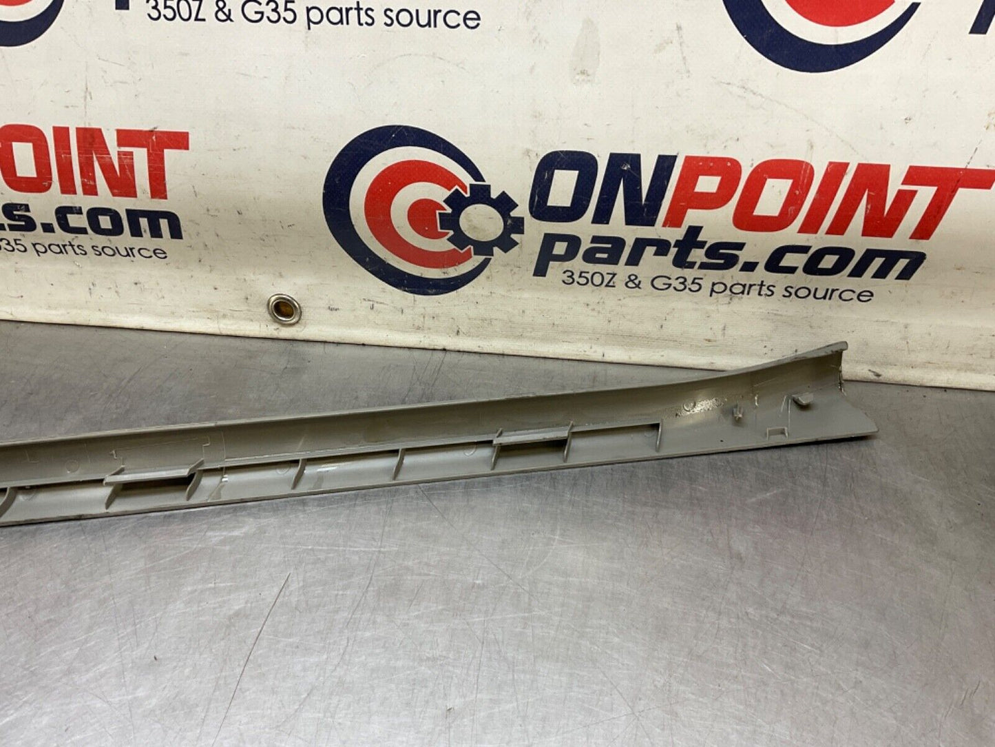 2004 Nissan Z33 350Z Driver Left Door Threshold Sill Trim 769B5 OEM 11BAJF7 - On Point Parts Inc