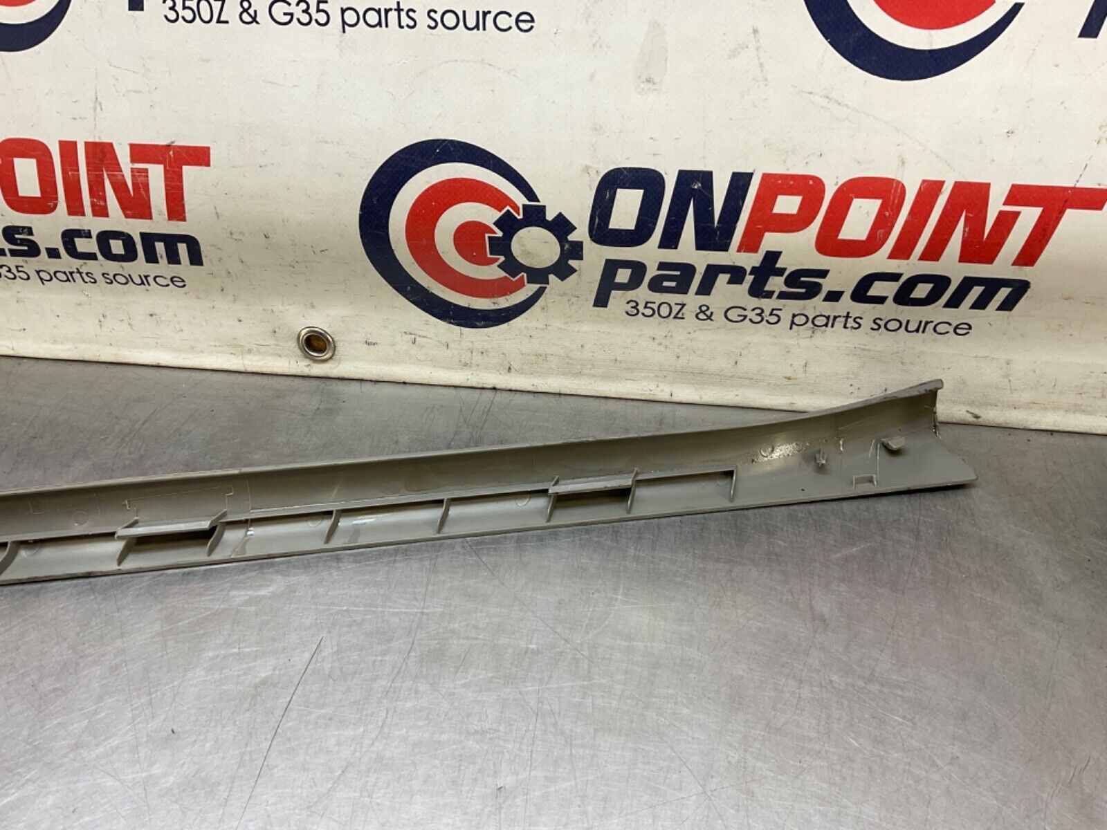 2004 Nissan Z33 350Z Driver Left Door Threshold Sill Trim 769B5 OEM 11BAJF7 - On Point Parts Inc