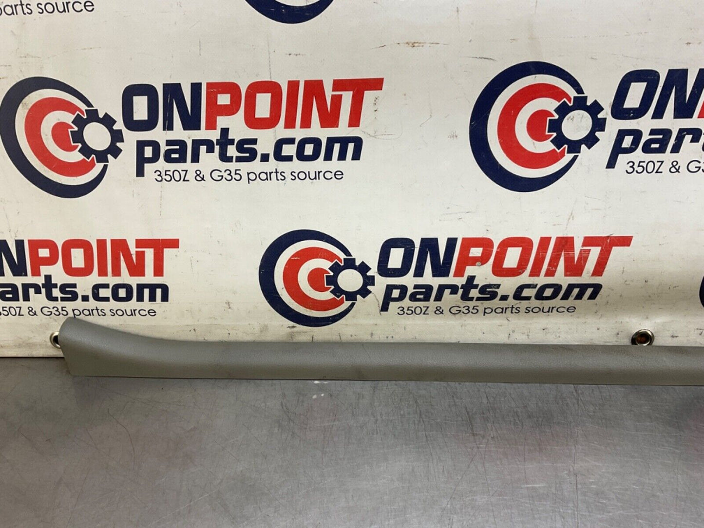 2004 Nissan Z33 350Z Driver Left Door Threshold Sill Trim 769B5 OEM 11BAJF7 - On Point Parts Inc