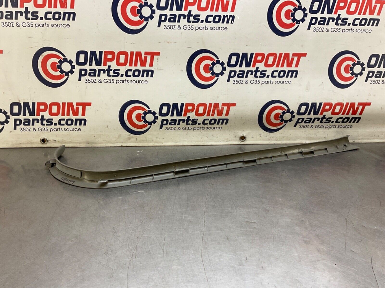 2004 Nissan Z33 350Z Driver Left Door Threshold Sill Trim 769B5 OEM 11BAJF7 - On Point Parts Inc