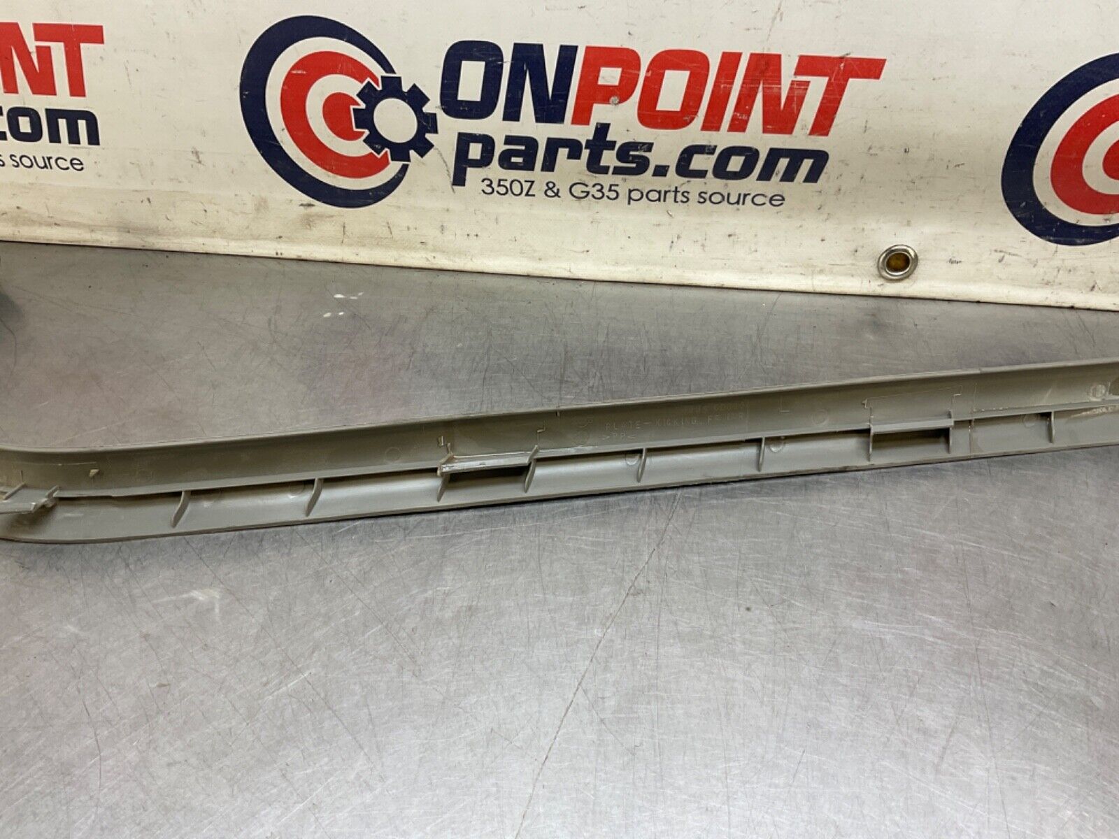 2004 Nissan Z33 350Z Driver Left Door Threshold Sill Trim 769B5 OEM 11BAJF7 - On Point Parts Inc