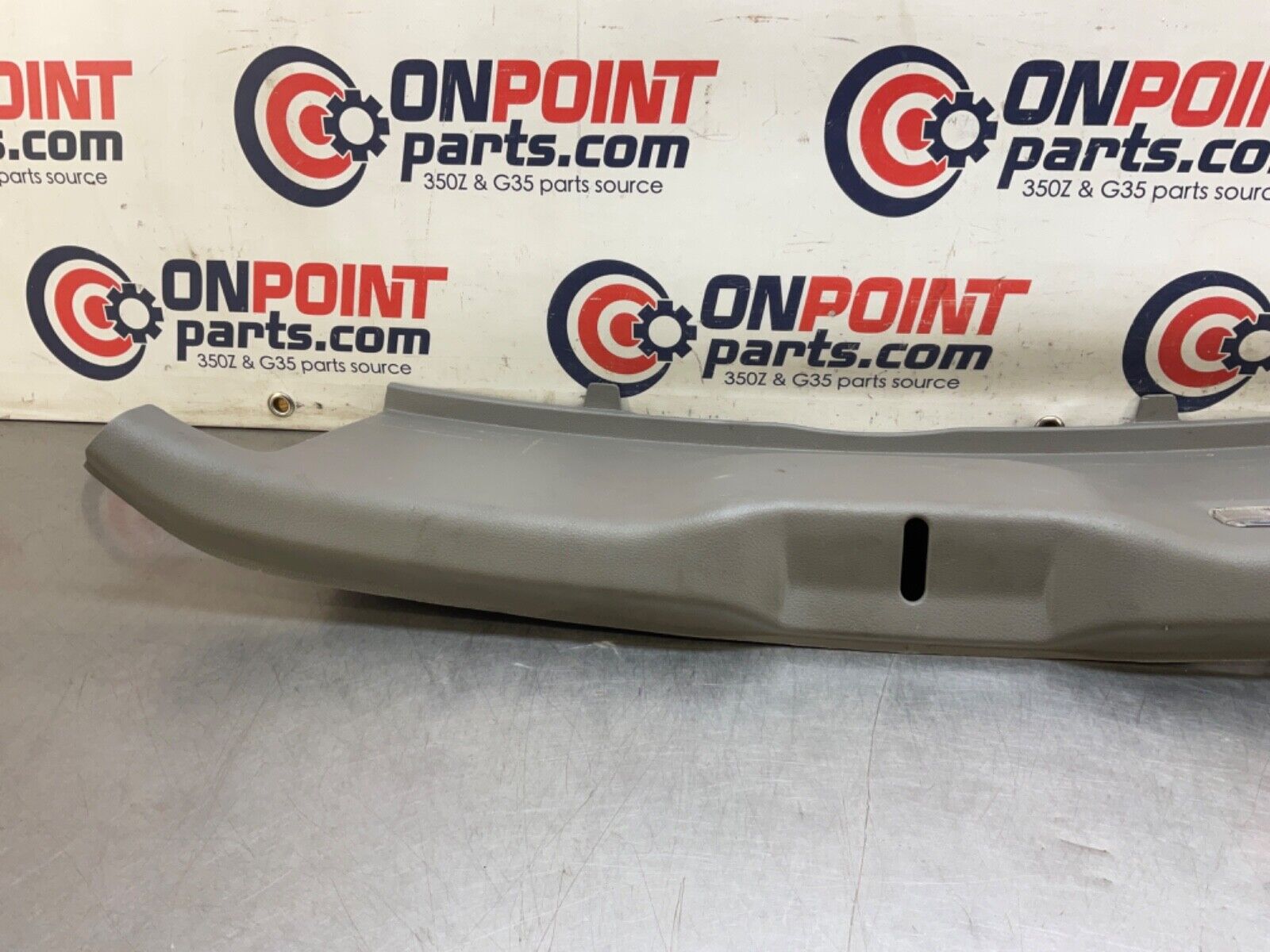 2004 Nissan Z33 350Z Trunk Latch Cover Panel OEM 11BAJF7 - On Point Parts Inc