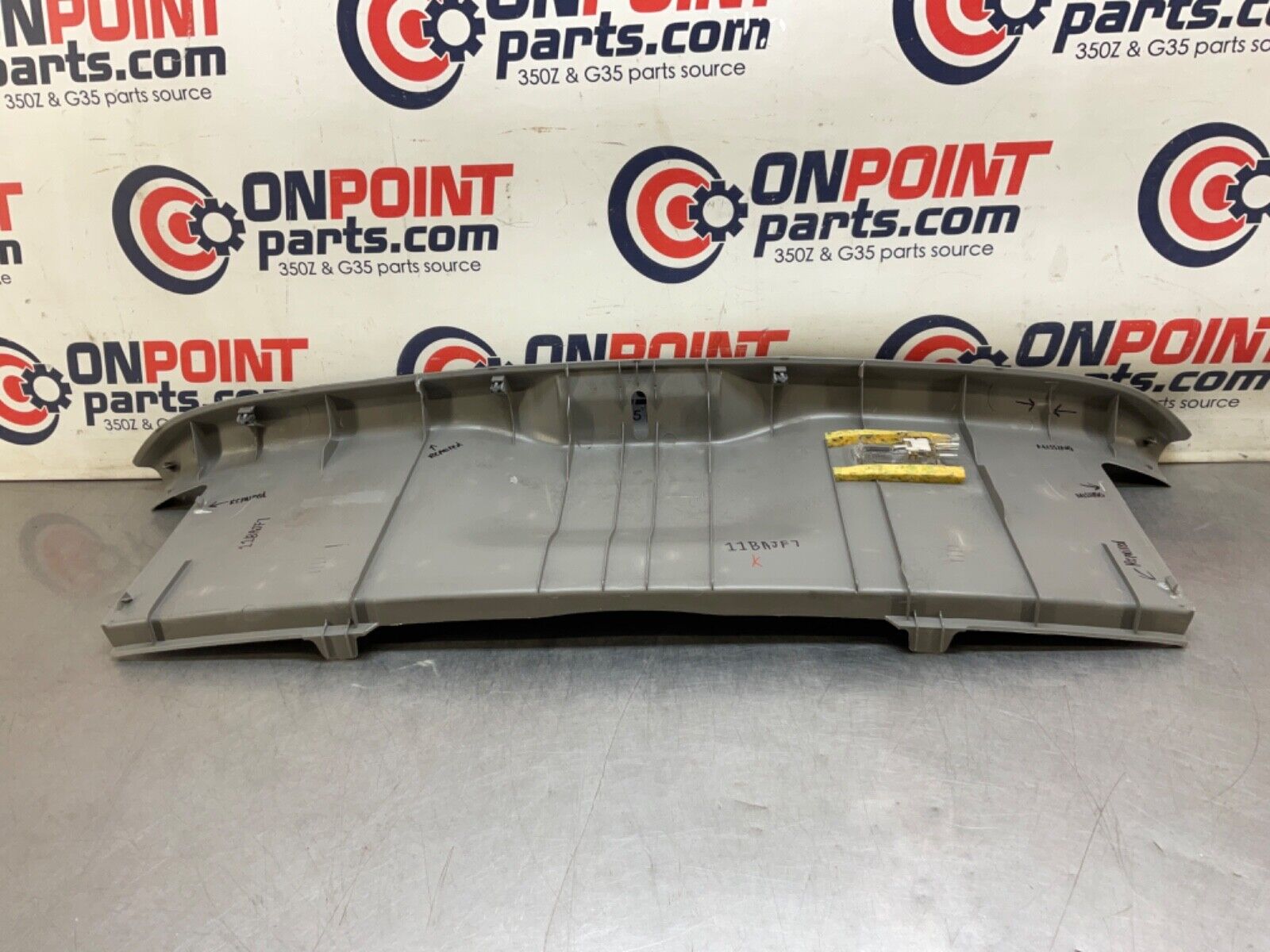 2004 Nissan Z33 350Z Trunk Latch Cover Panel OEM 11BAJF7 - On Point Parts Inc