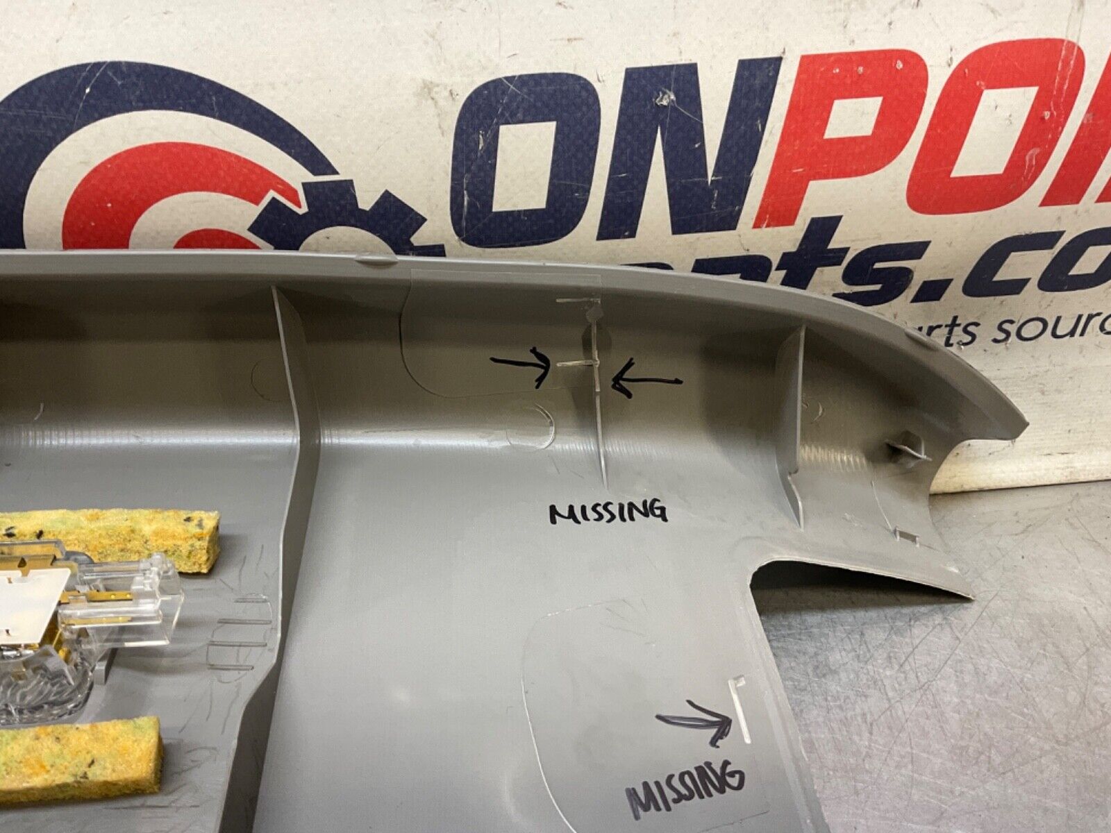 2004 Nissan Z33 350Z Trunk Latch Cover Panel OEM 11BAJF7 - On Point Parts Inc