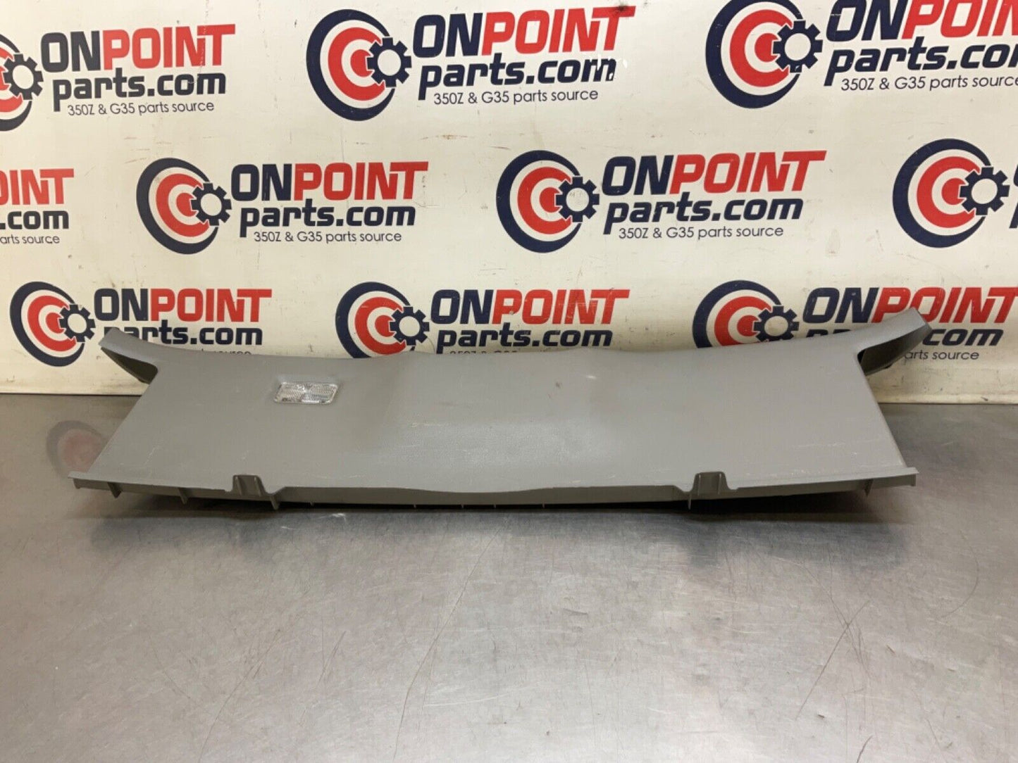 2004 Nissan Z33 350Z Trunk Latch Cover Panel OEM 11BAJF7 - On Point Parts Inc