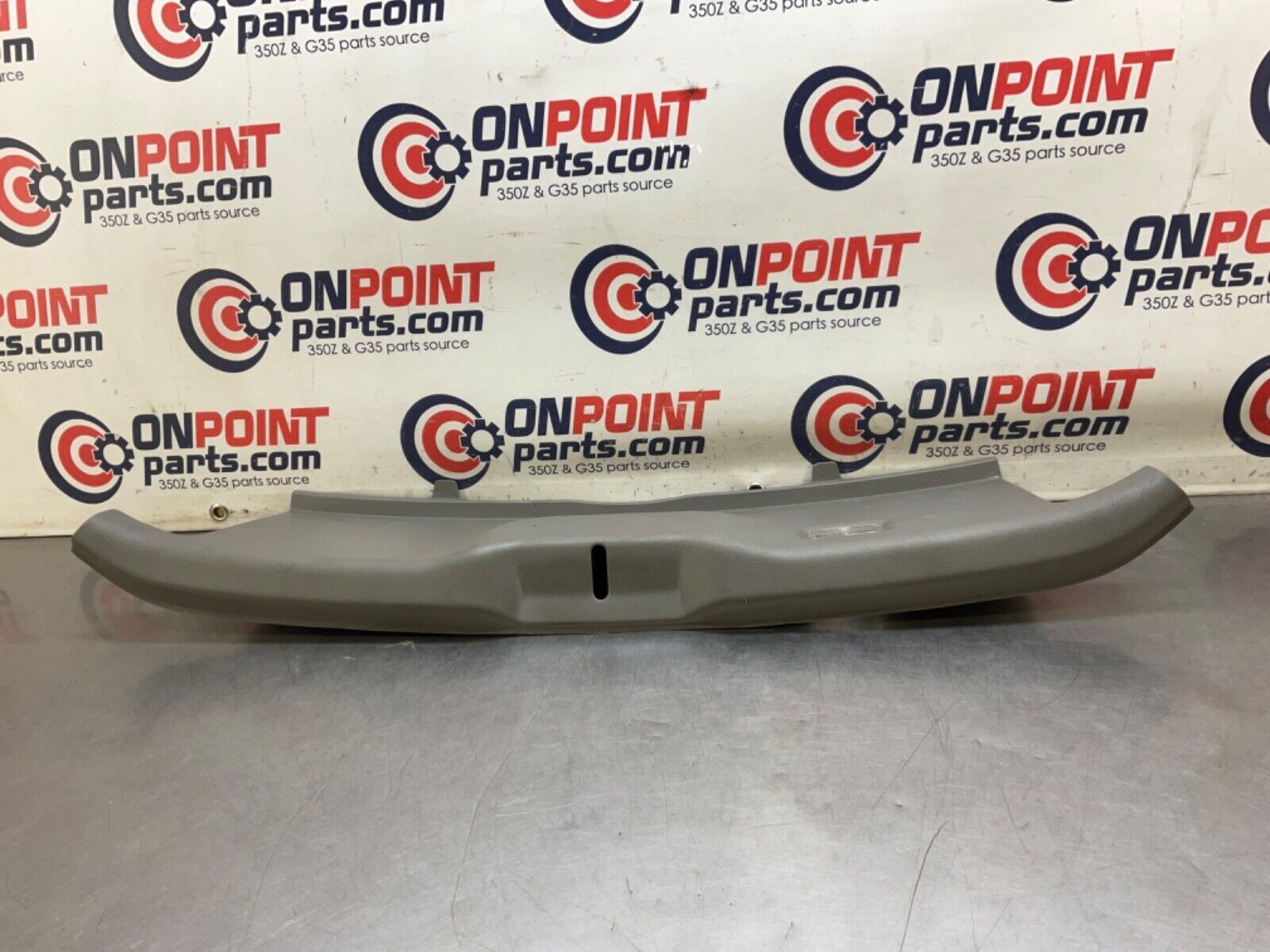 2004 Nissan Z33 350Z Trunk Latch Cover Panel OEM 11BAJF7 - On Point Parts Inc